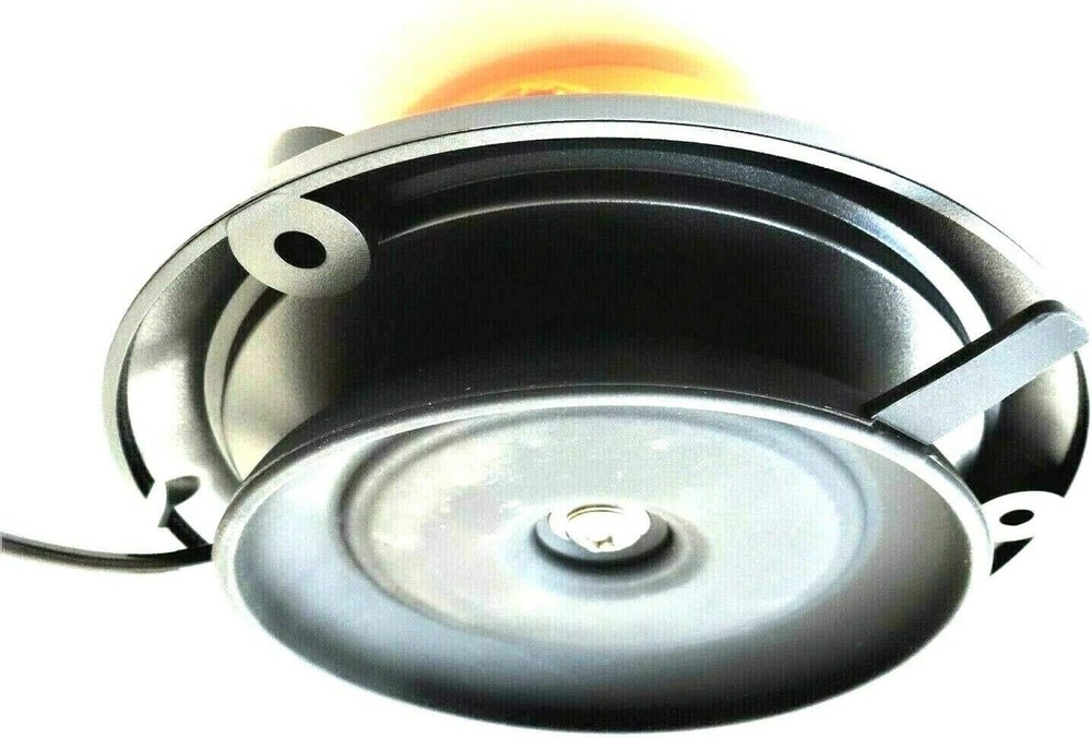 Led Flashing Strobe Beacon Emergency Slim 2" Warning Light Amber Caution E mark