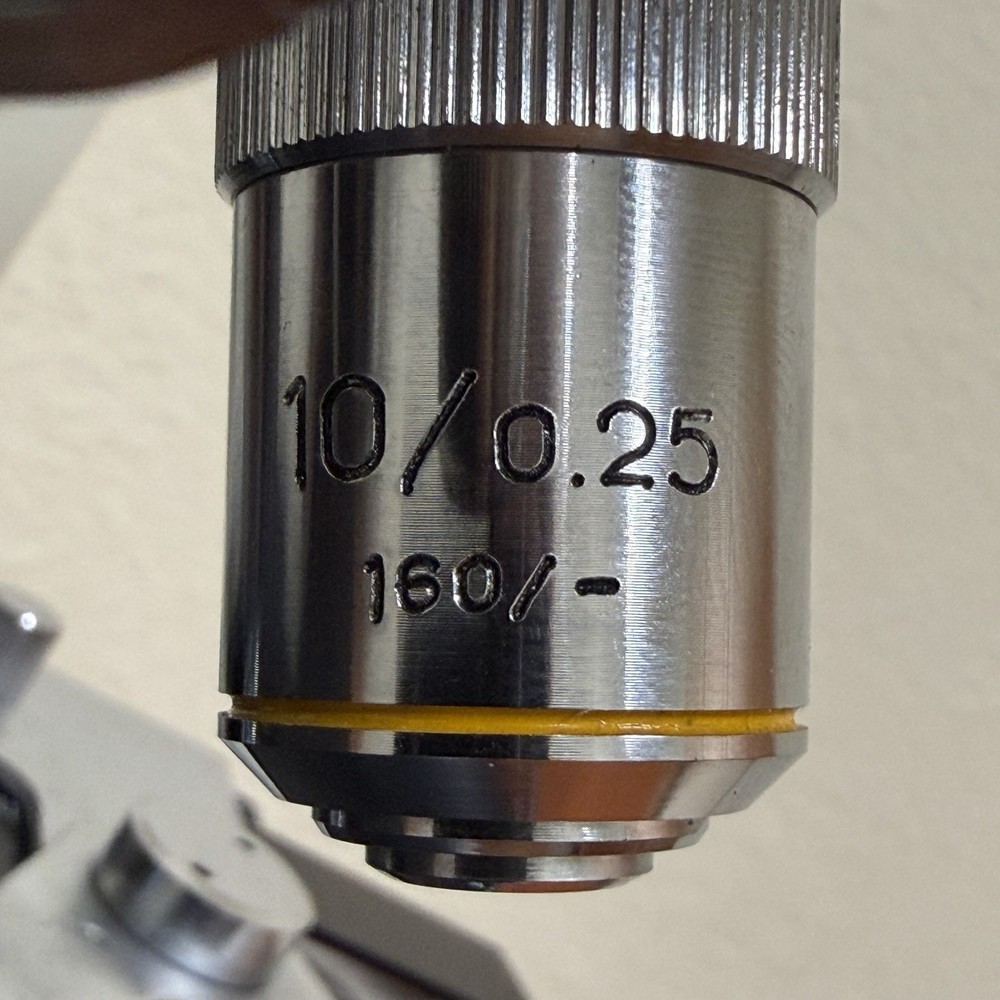 Carlsan CS700 Binocular Microscope with 4 Objective Lenses & Eyepieces COMPLETE