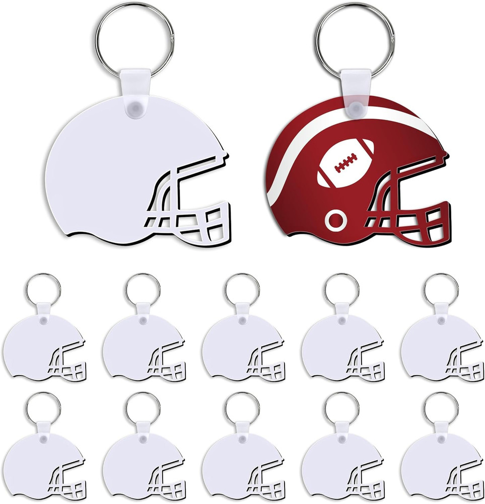 20 Set Double Sided Sublimation Keychain Blanks Bulk MDF Board Heat Transfer Pen