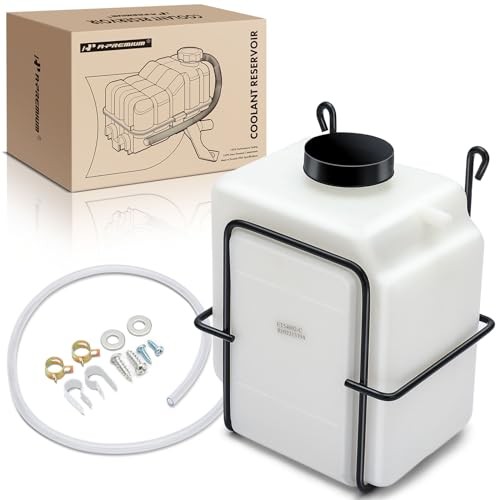 Automatic White Universal Coolant Reservoir Bottle Kits Compatible with More