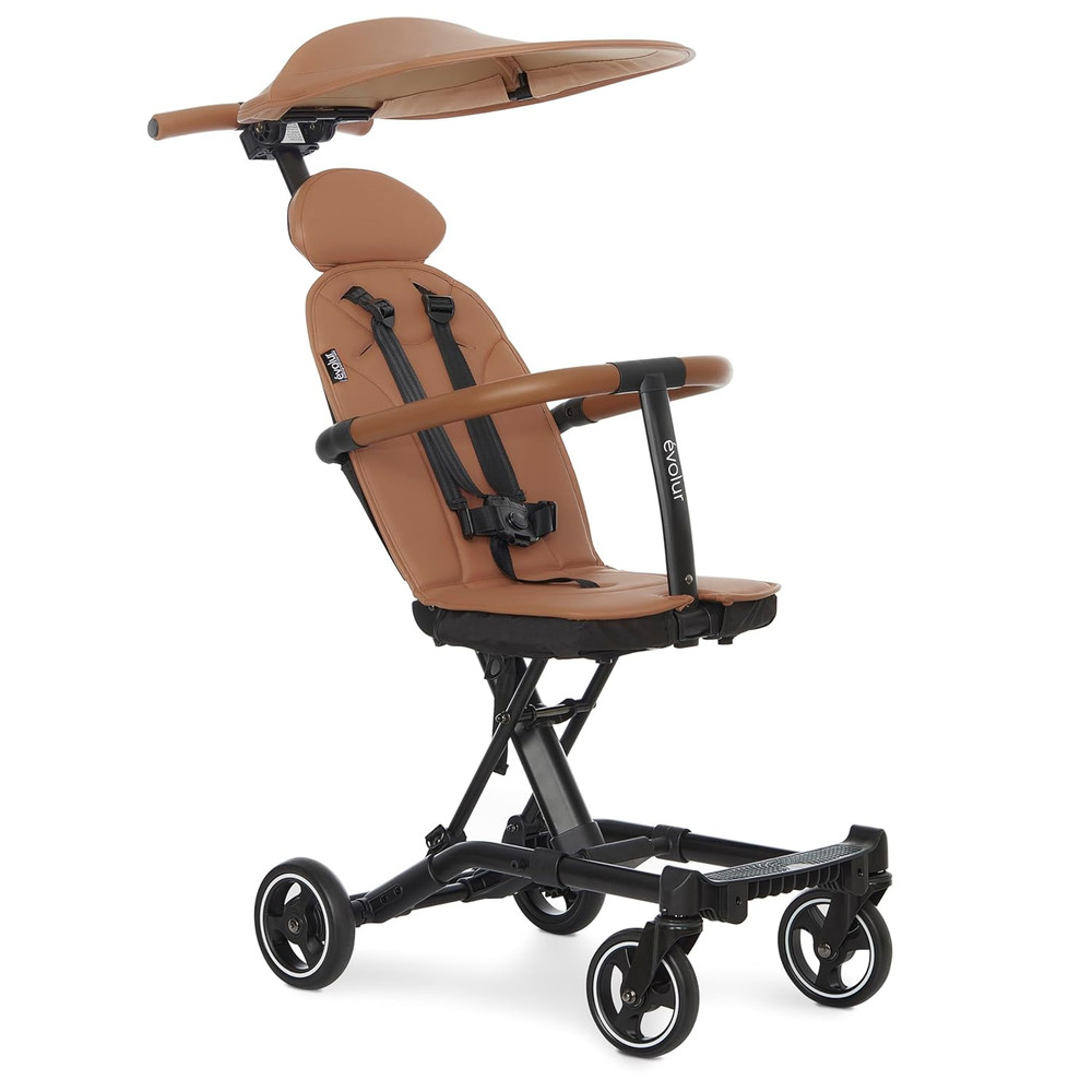 Cruise Rider Stroller with Canopy, Lightweight Umbrella Stroller with Compact Fo
