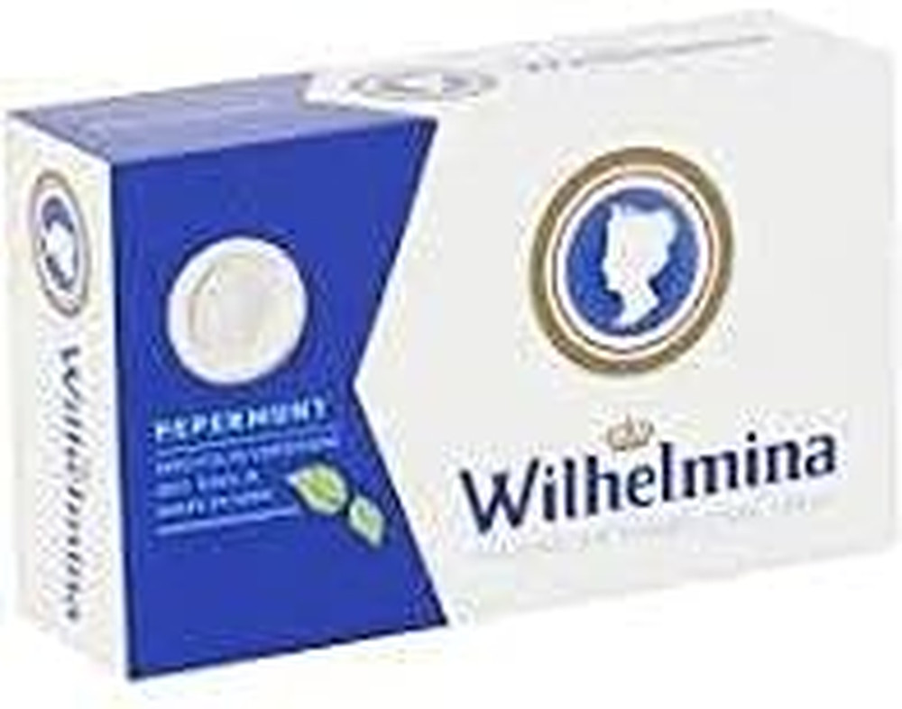 Wilhelmina Peppermints Box 3.5 Oz (Pack of 12)