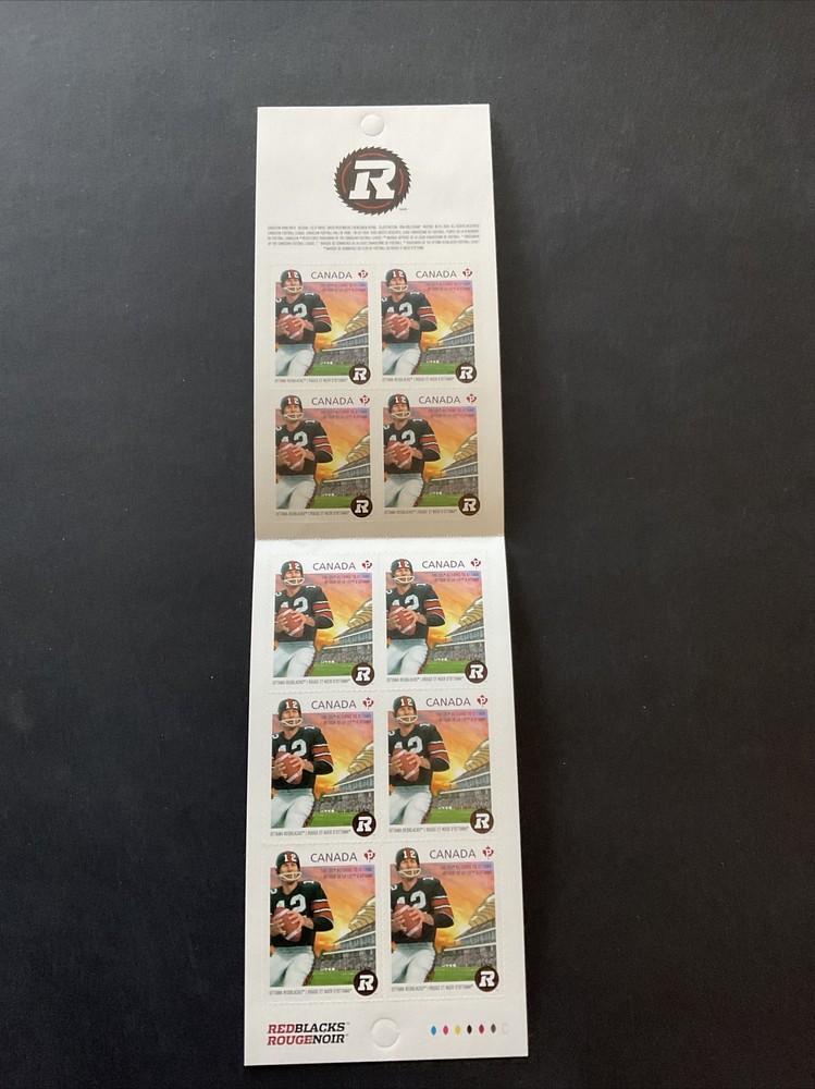 2014 Canada # 2755a , OTTAWA REDBLACKS , Booklet .