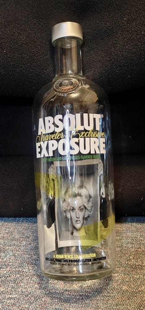 ABSOLUT Vodka Exposure Edition Rare Collectable (empty)