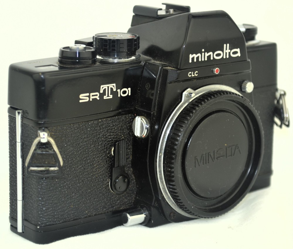 Gorgeous BLACK Vintage MINOLTA Camera - SRT 101 - MINT