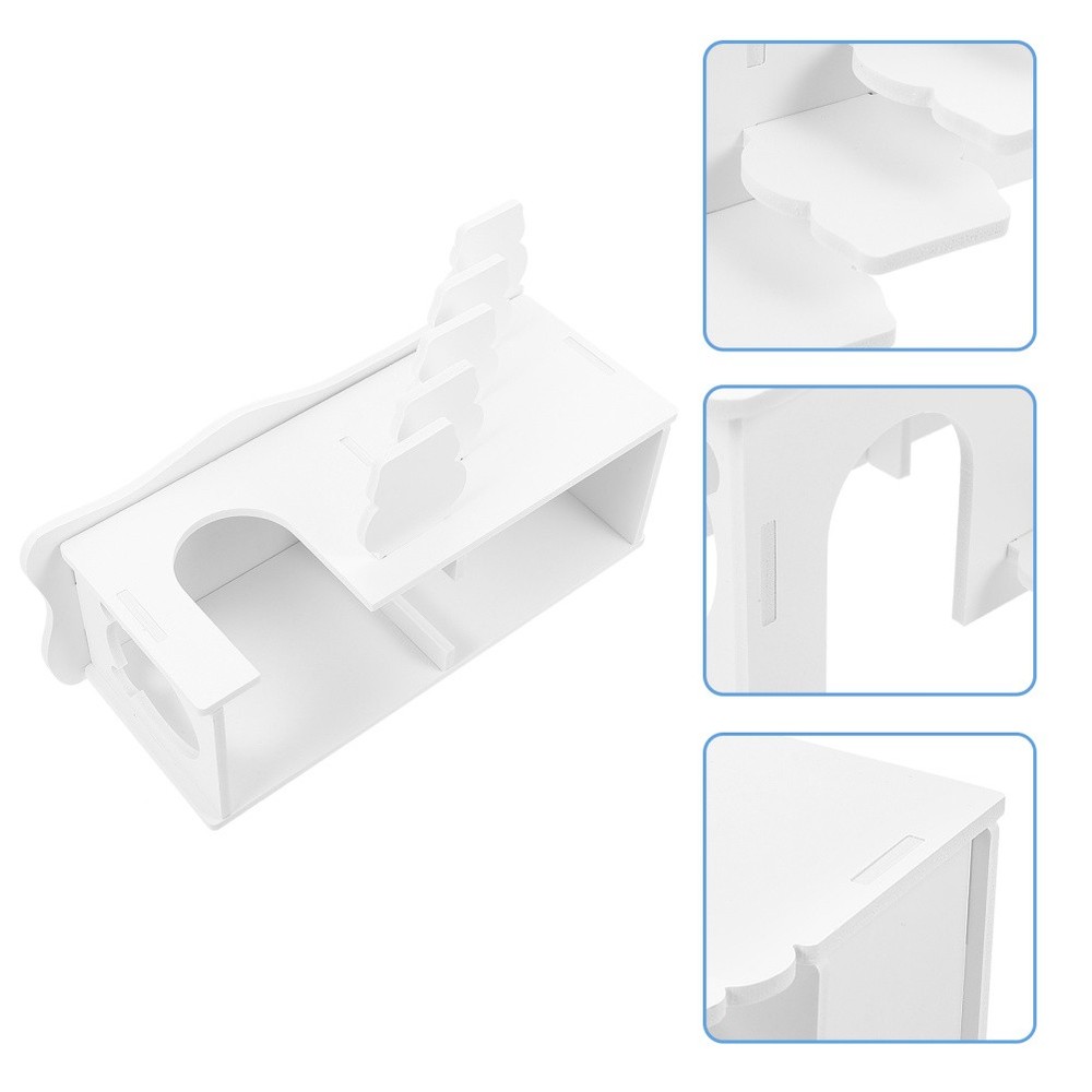 Guinea Pig Bed Hideout Hamster Hideouts Platforms with Ladders Plastic