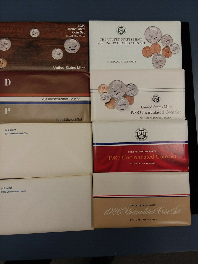 Mint Sets 1968-1999 – All in OGP – Random Pick