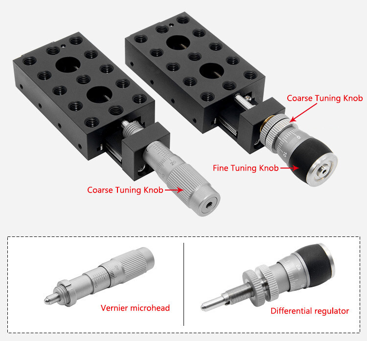 Single Axis Displacement Translation Platform High-Precision Manual Linear Stage