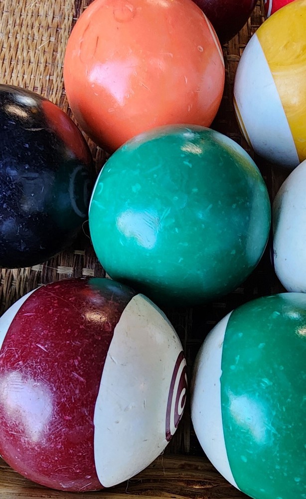 Vintage Billards Balls.