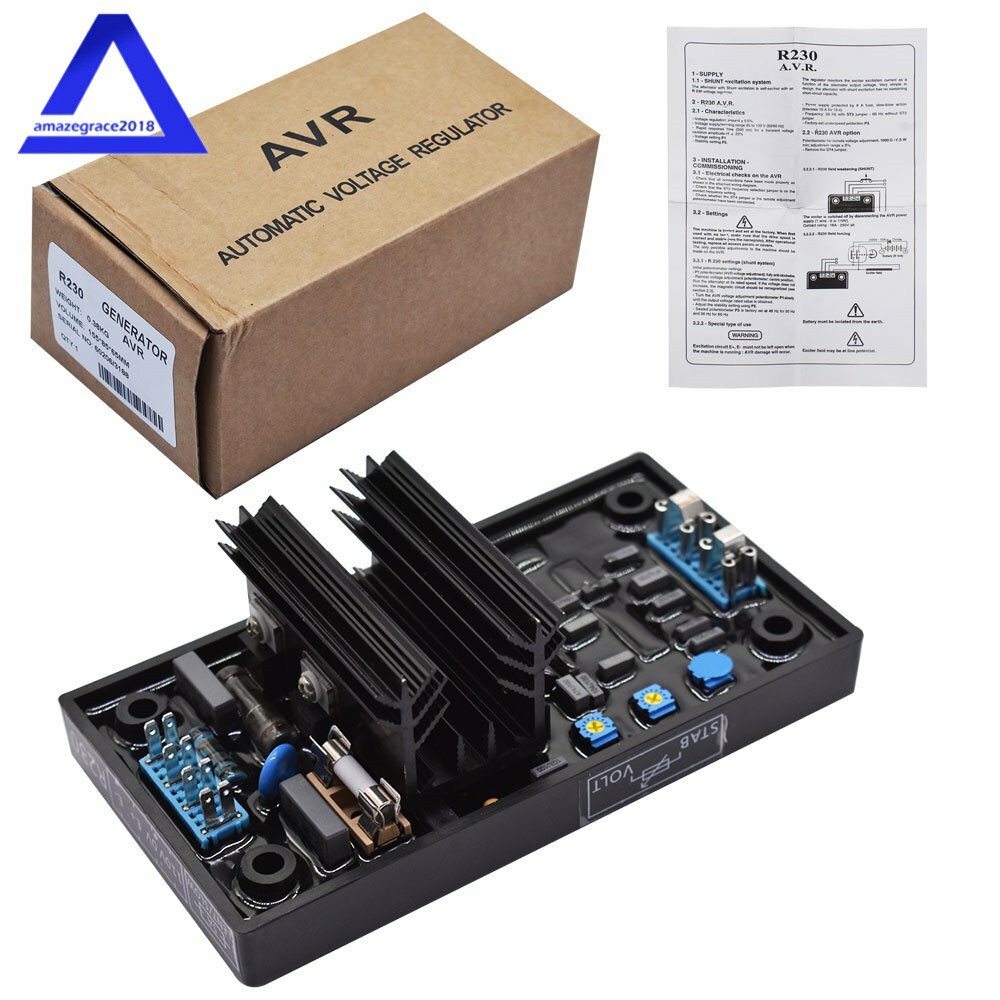 AVR R230 Automatic Voltage Regulator Electronics Module