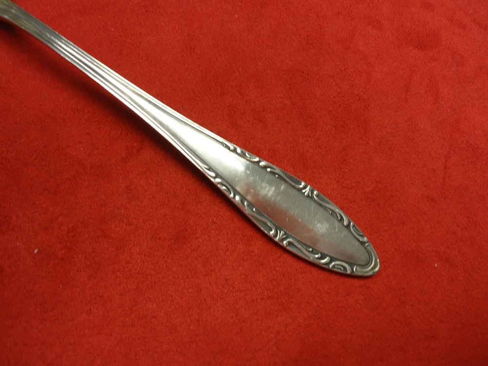 German 800 Silver Casserole Spoon or Large Serving Spoon (#2229)