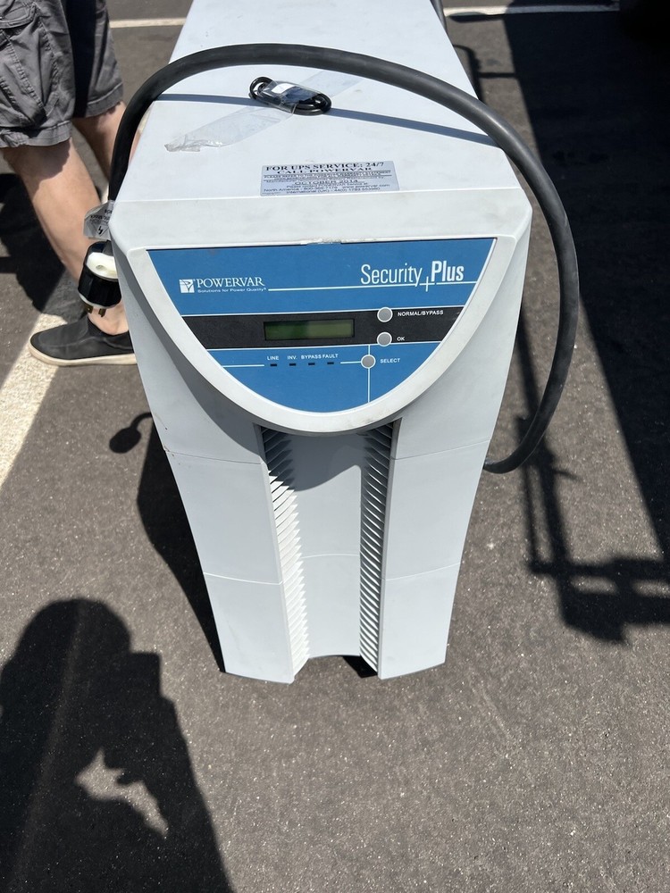 Powervar Security Plus  ABCDEF 4000-22