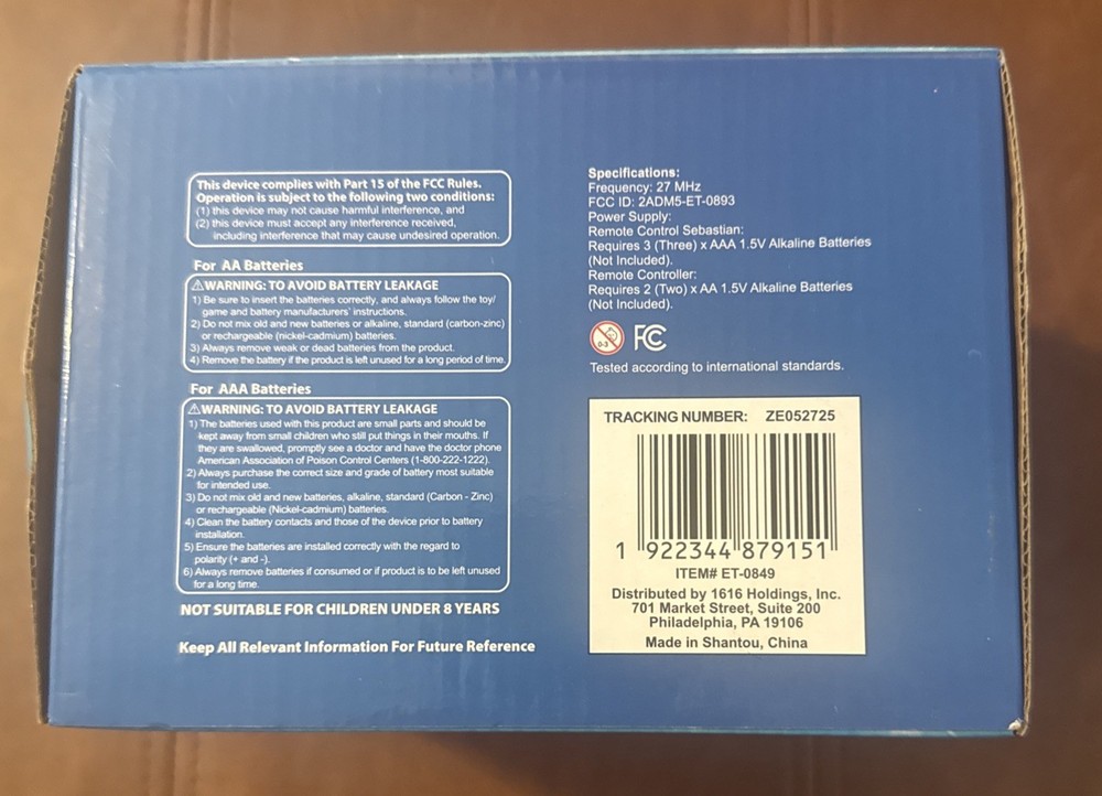 Disney Remote Control Sebastian NEW