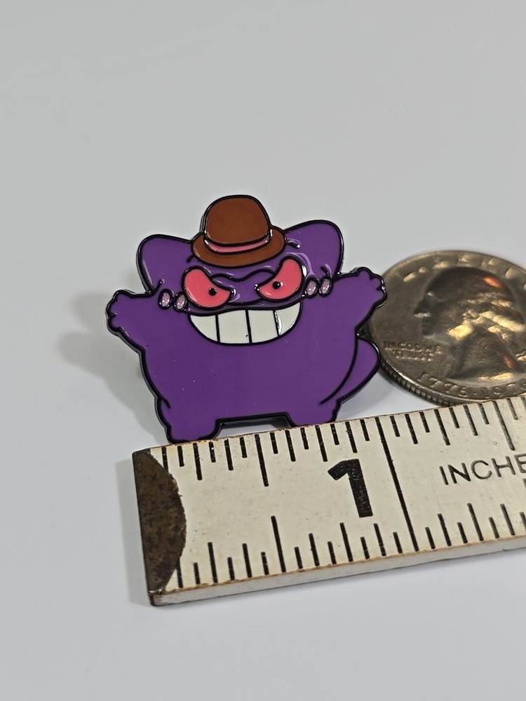 Gengar Wearing Hat Lapel Pin Pokemon