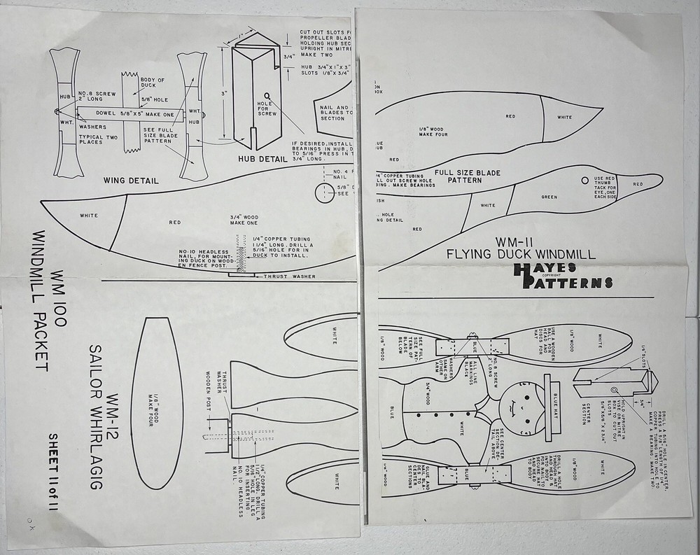 Lot 13 Different Patterns yard Wooden Ornaments Project