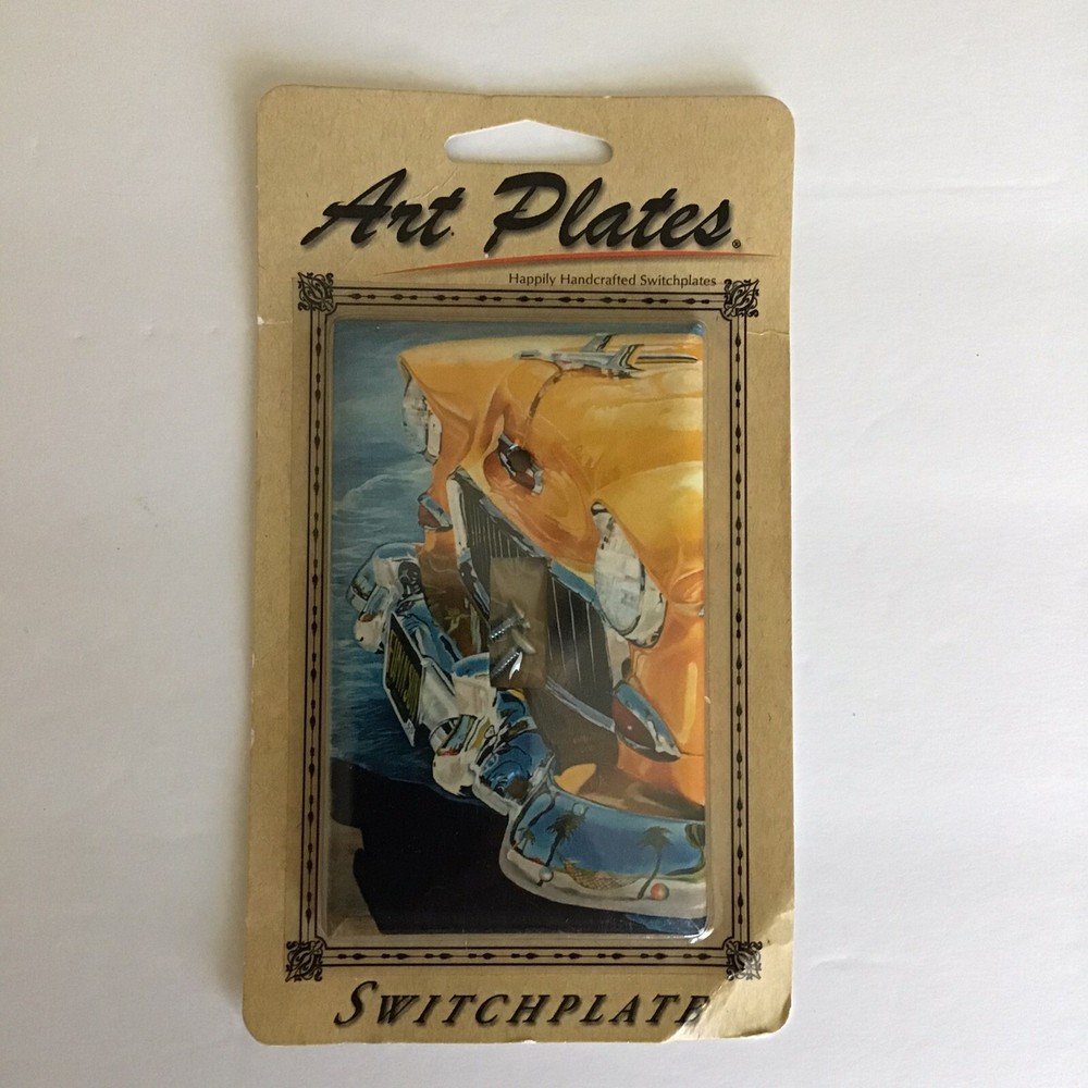Art Plates Handcrafted Chevy Switch Plate