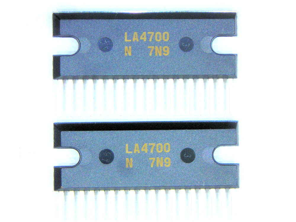 LA4700  "Original" SANYO  18P SIP IC  2 pcs