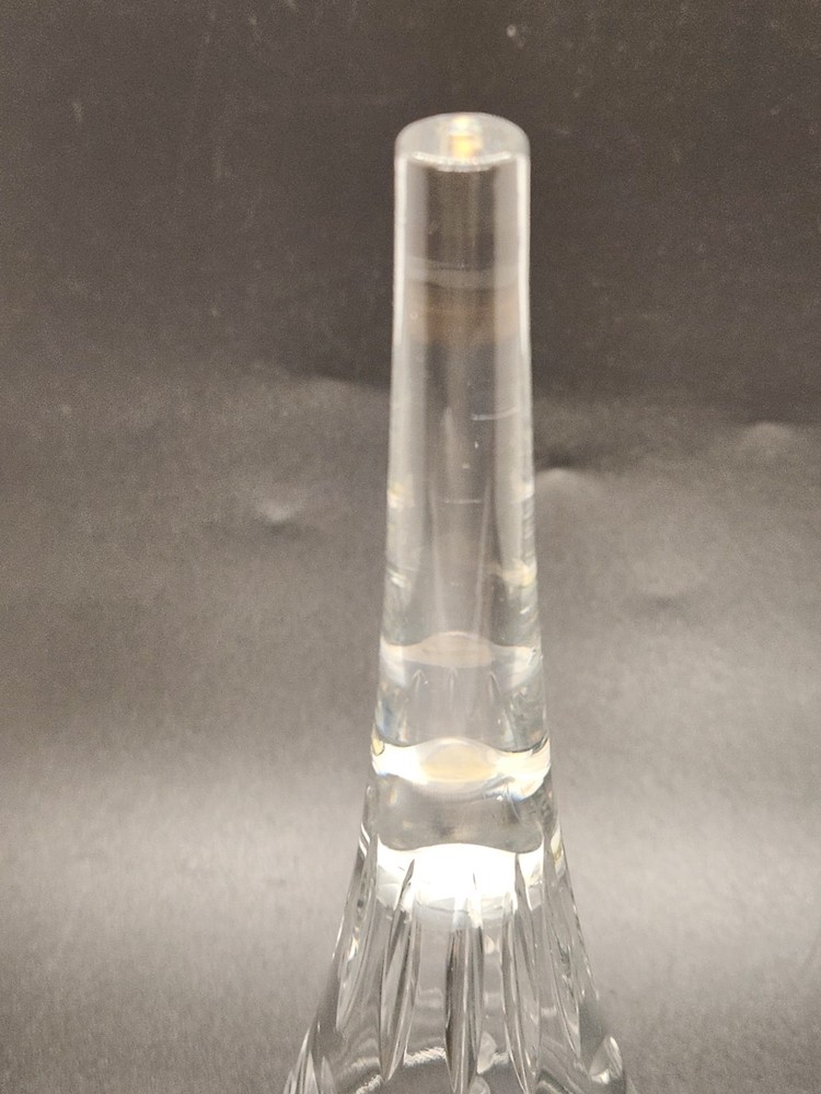 Crystal Glass Fluted Etched 8" Bell Elegant