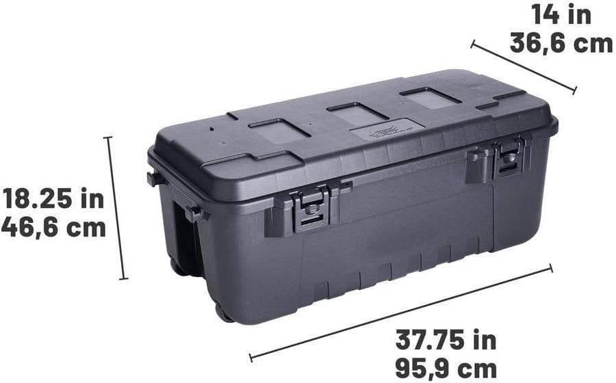 Versatile Stackable Storage Trunks - Ideal for Home, Travel & Tool Storage