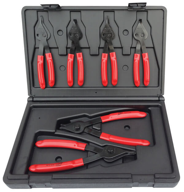 ATD 6pc Combination Internal/ External Snap Ring/ Retaining Ring Pliers set #913
