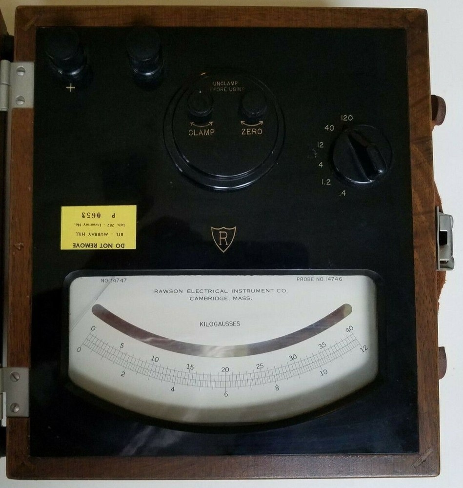 Rawson Electrical Instruments KiloGauss Meter Steampunk