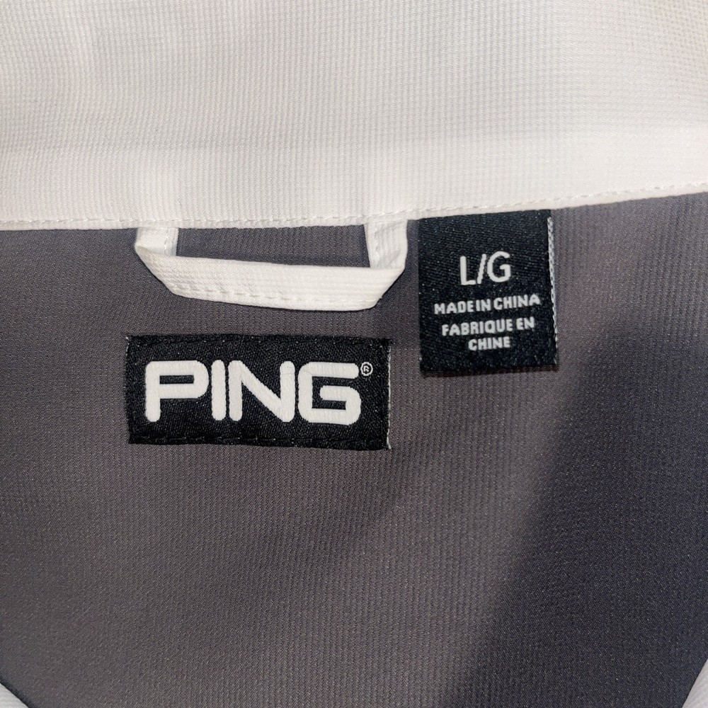 Ping FCA 1/4 Zip Large Pullover Jacket Windbreaker Wind Resistant