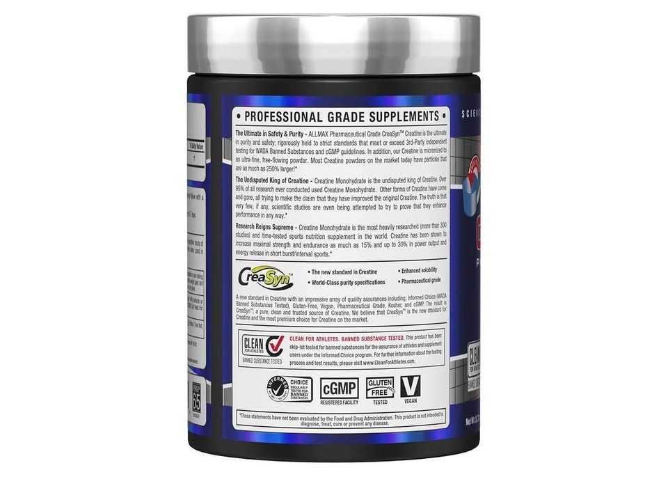 ALLMAX Essentials Creatine Pharmaceutical Grade