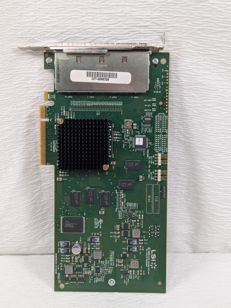 LSI SAS 9200-16e HBA Controller 16-Port External PCIe IT Mode