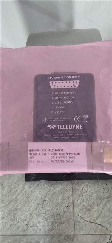 Teledyne HFM-300 Mass Flow Meter Controller 2000 SCCM/AIR