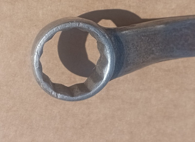 Vintage USA made Ring Spanner 5/8" x 11/16" READ DISCRIPTION