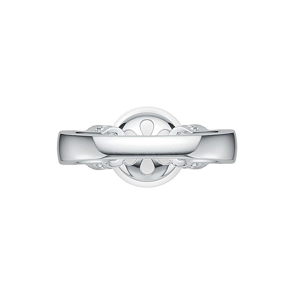 Sterling Silver Semi Mount Ring Setting Round RD 10x10mm