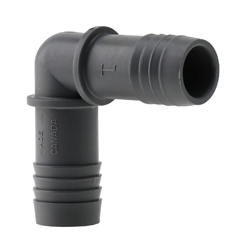 Lasco 1406010RMC Plastic Poly Insert Elbow Fitting 1 in. for Cold Water