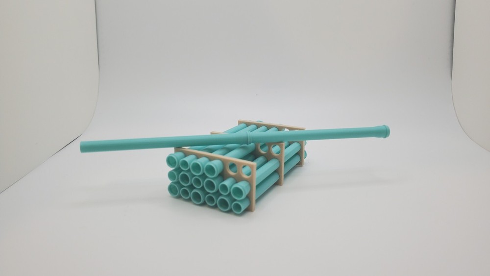 1/50 Scale 12" Sewer Pipe Trailer Load/Diorama Accessory