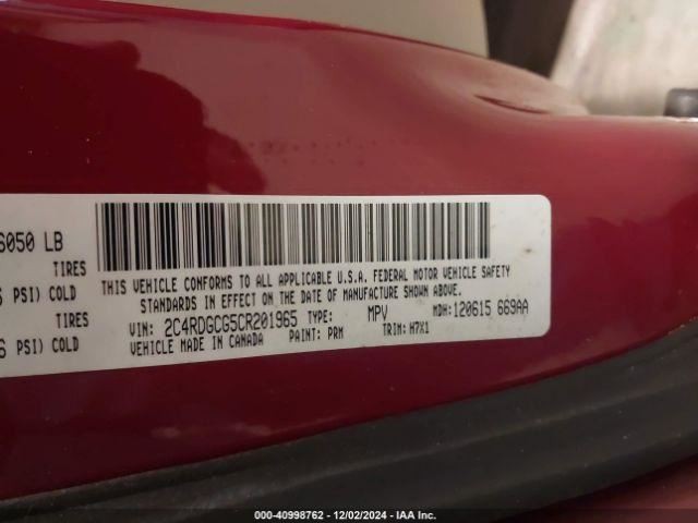 Speedometer Cluster 120 MPH Fits 12 CARAVAN 4537441