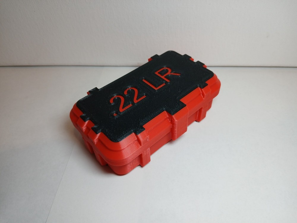 Compact Ammo Box/Case for 22LR (Color variety)