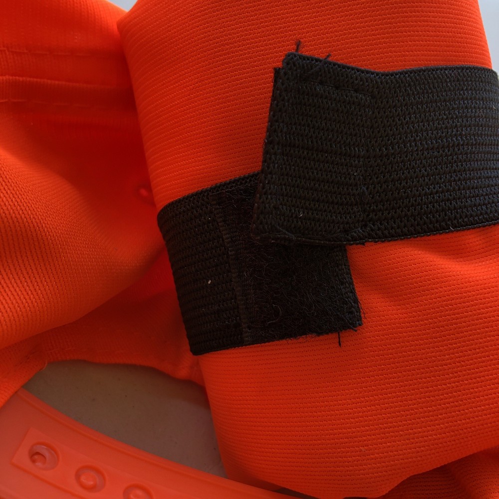 2 pc Set Paramount Outdoors Orange Safety Vest and Hat One Size