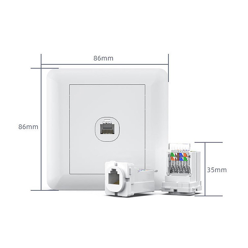 Shockproof Cable Module PC Network Module Ethernet Network Adapter Tool