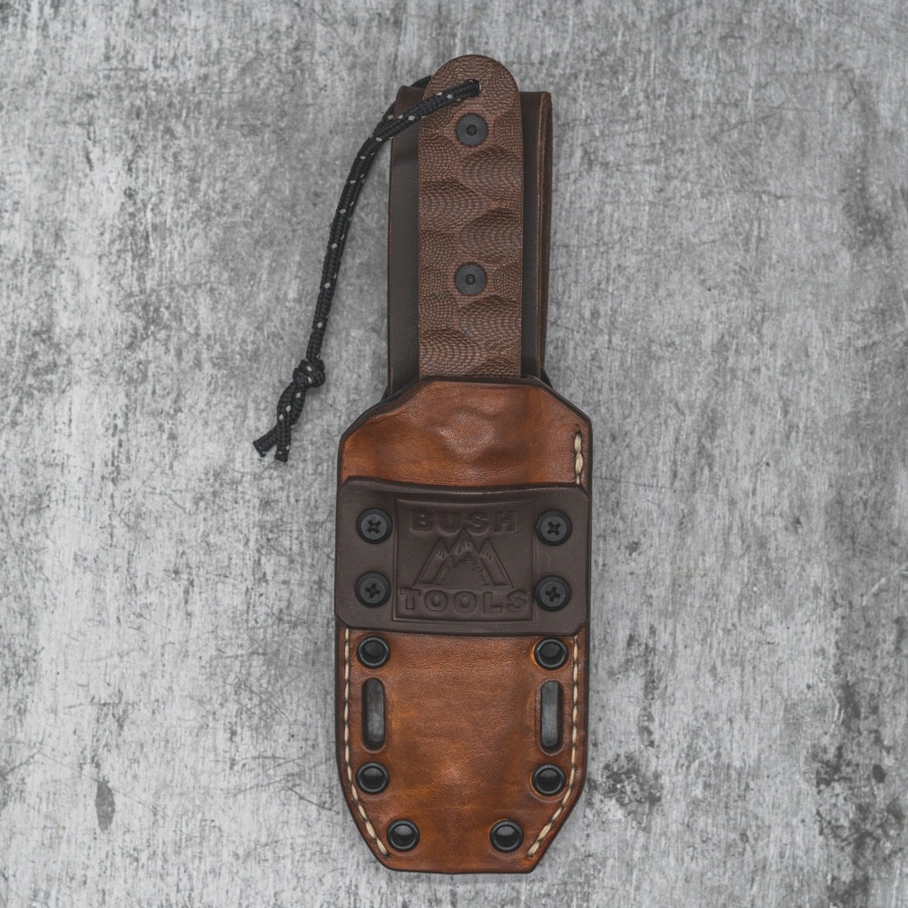 esee PR4 hybrid kydex and leather sheath