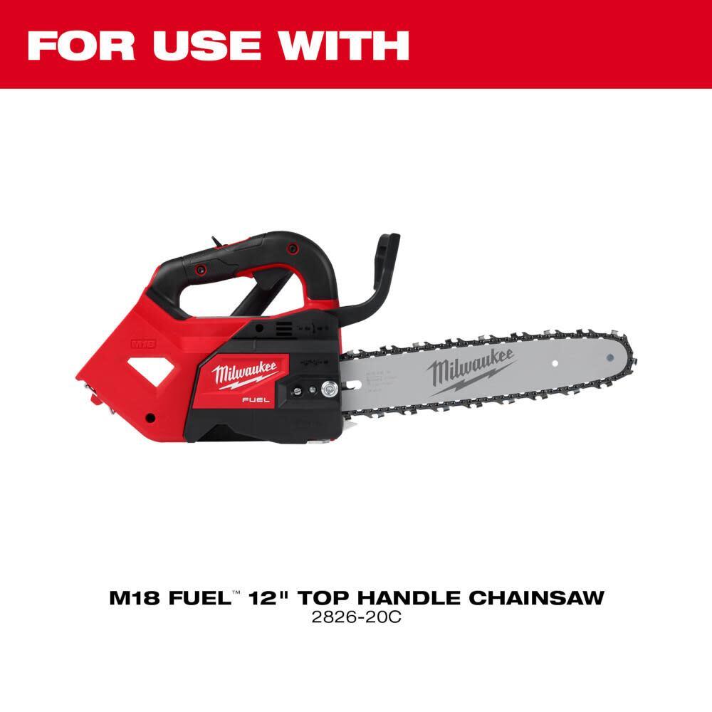 Milwaukee 12Inch Top Handle Chainsaw Guide Bar