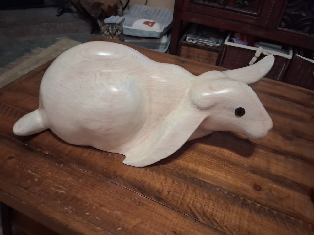 Signed Bob Hayden Rabbit Sculpture