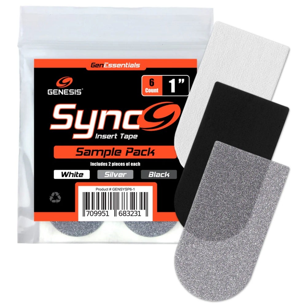 Genesis Sync Bowling Ball Thumb Insert Tape Sample Pack