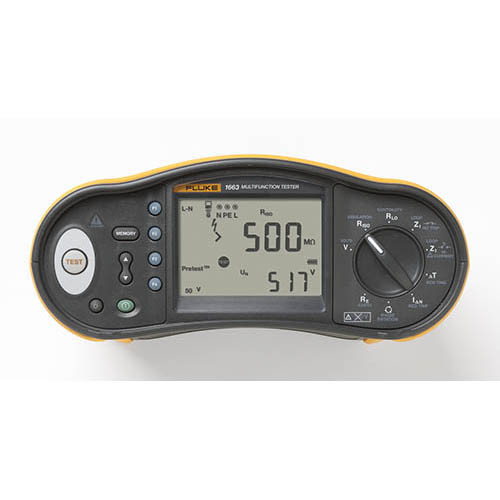 Fluke 1663 US Multi-function Installation Tester, US Power Cord