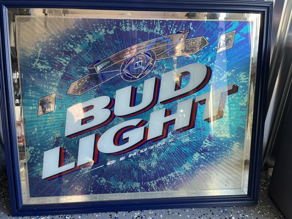 Bud Light Mirror Sign