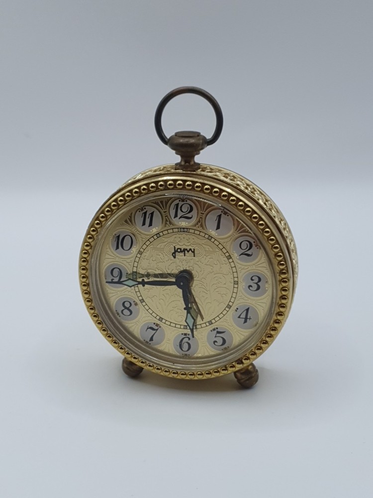 Vintage Japy Alarm Clock Collectable