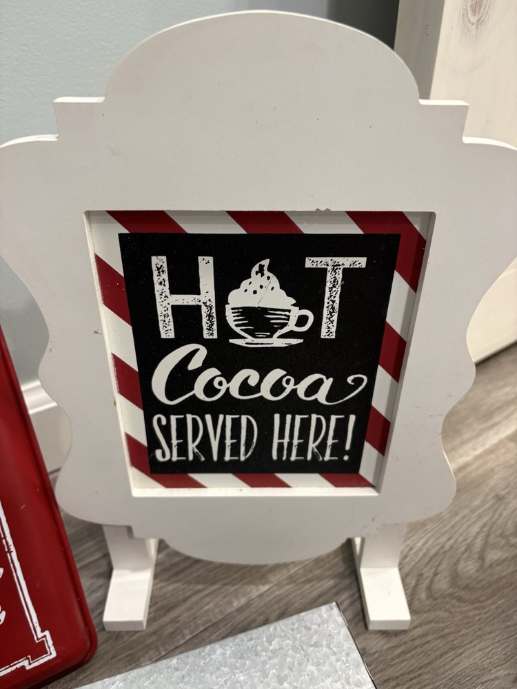 Hot Chocolate/smores Signs Decor
