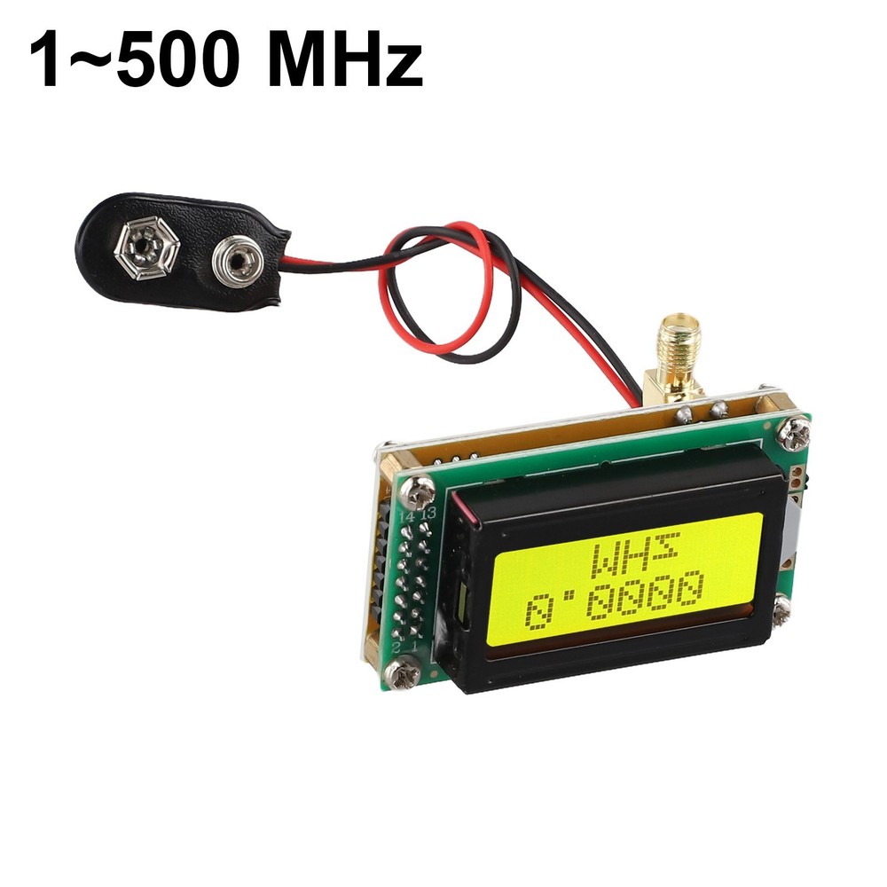 Reliable RF Frequency Counter Tester Module Fast and Precise (1~500MHz)