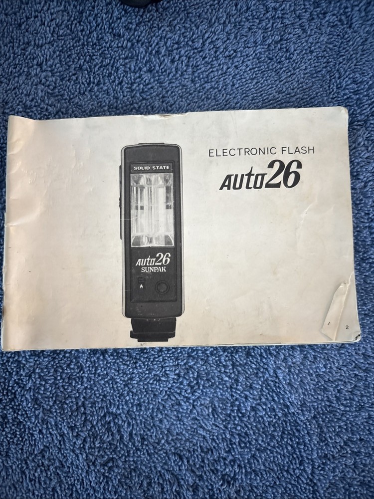 Electronic Flash Sunpak Auto 26