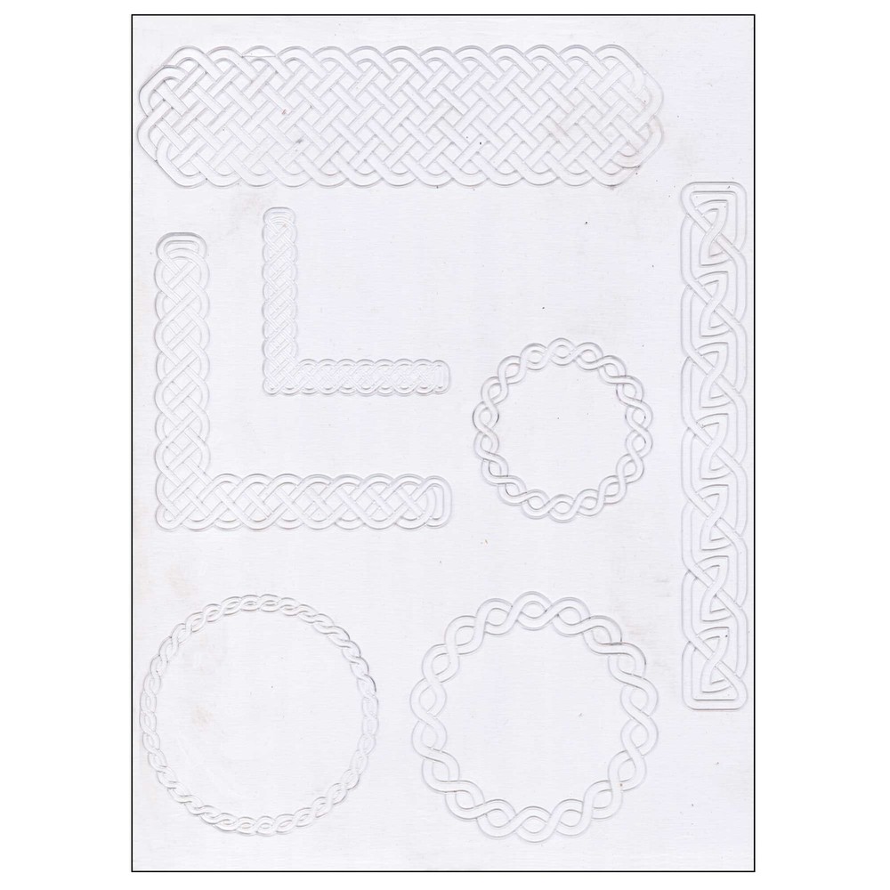 Celtic Circles & Borders Easy Trace Reusable Leather Tooling Pattern 78904-03
