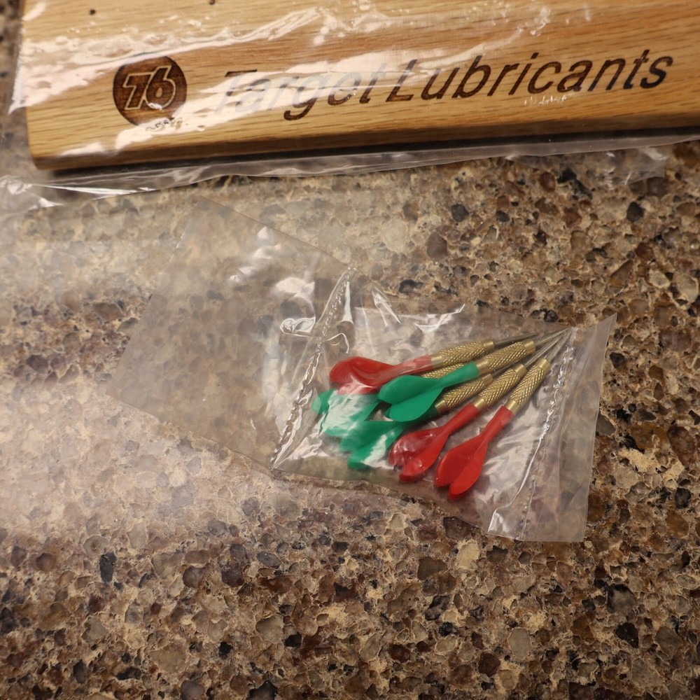 Desktop Mini Dart Board Game-Includes Target Board Stand plus 6 Mni Darts