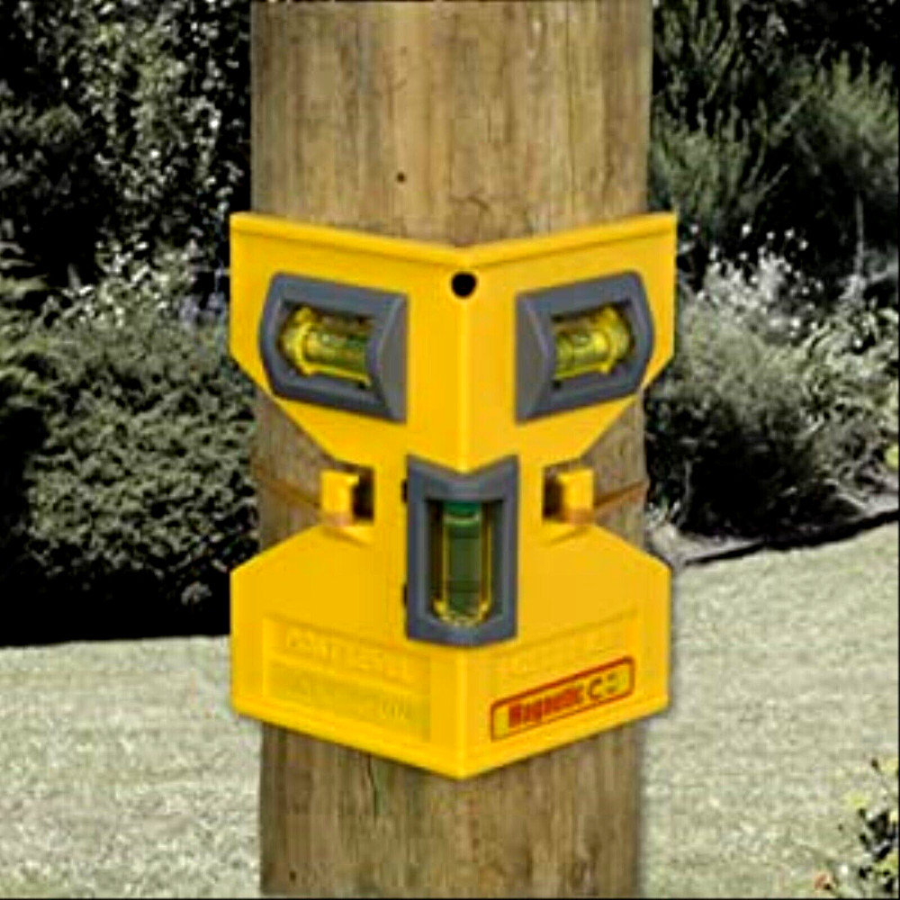 Swanson Tool Co. Folding Magnetic Composite 90° Angle Post Level Hands-Free